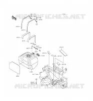 RESERVOIR CARBURANT pour Kawasaki TERYX 4 2015