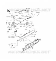 GARDE BOUE AVANT pour Kawasaki TERYX 4 2015