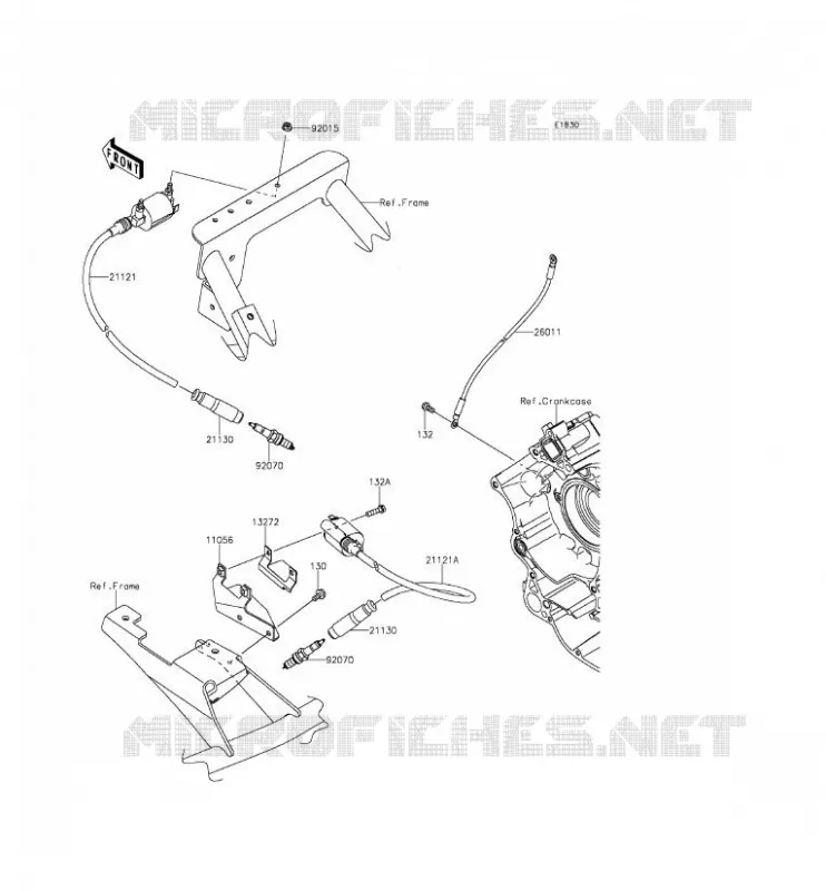 SYSTEME D&acute;ALLUMAGE Kawasaki SSV 800 2015 TERYX 4  KRT800CFF