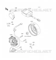 G&Eacute;N&Eacute;RATEUR pour Kawasaki KLX110 2008