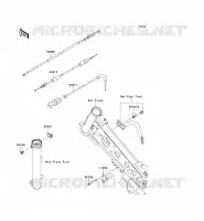 CABLES pour Kawasaki KLX110 2011