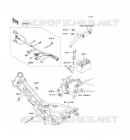 CHASSIS EQUIPMENT ELECTRIQUE pour Kawasaki KLX110 2011