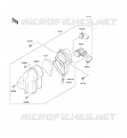 FILTRE A AIR pour Kawasaki KLX110 2011