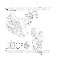 POMPE A HUILE pour Kawasaki KLX110 2011