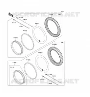 ROUE/PNEUS pour Kawasaki KLX110 2011