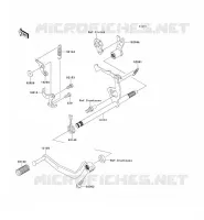 SELECTEUR pour Kawasaki KLX110 2011