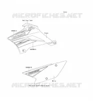 STICKER pour Kawasaki KLX110 2011