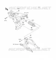 SUSPENSION/AMORTISSEUR pour Kawasaki KLX110 2011