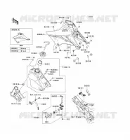 RESERVOIR CARBURANT pour Kawasaki KLX110 2012