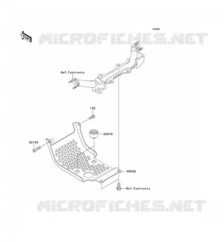 PROTECTION(S) Kawasaki TOUT-TERRAIN 110 2013 KLX110  KLX110CDF