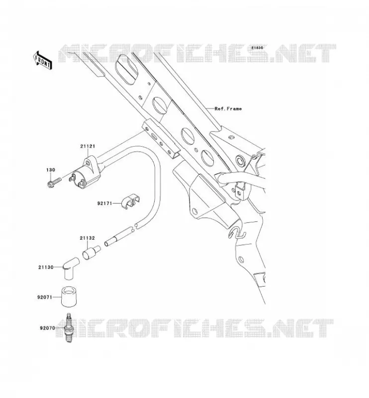 SYSTEME D&acute;ALLUMAGE Kawasaki TOUT-TERRAIN 110 2013 KLX110  KLX110CDF