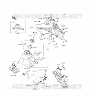 RESERVOIR CARBURANT pour Kawasaki KLX110L 2016