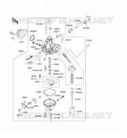 CARBURATEUR pour Kawasaki KLX140 2008
