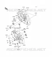 CARTER MOTEUR(S) pour Kawasaki KLX140 2008