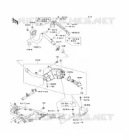 &Eacute;CHAPPEMENT pour Kawasaki KLX140 2008