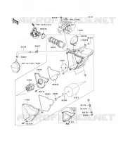 FILTRE A AIR pour Kawasaki KLX140 2008