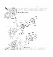 POMPE A HUILE pour Kawasaki KLX140 2008