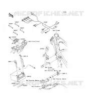 CHASSIS EQUIPMENT ELECTRIQUE pour Kawasaki KLX140 2009