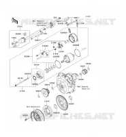 D&Eacute;MARREUR pour Kawasaki KLX140 2009