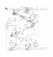 FILTRE A AIR pour Kawasaki KLX140 2009