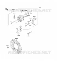 FREIN AVANT pour Kawasaki KLX140 2009