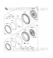 PNEUS pour Kawasaki KLX140 2009
