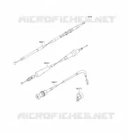 CABLES pour Kawasaki KLX140 2009