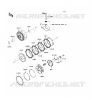 EMBRAYAGE pour Kawasaki KLX140 2009