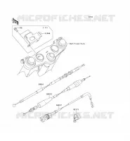 CABLES pour Kawasaki KLX140 2009