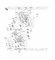 CARTER MOTEUR(S) pour Kawasaki KLX140 2009