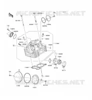 CULASSE pour Kawasaki KLX140 2009