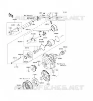 D&Eacute;MARREUR pour Kawasaki KLX140 2009