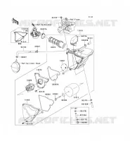 FILTRE A AIR pour Kawasaki KLX140 2009