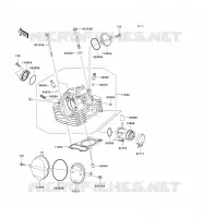 CULASSE pour Kawasaki KLX140L 2009