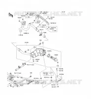 &Eacute;CHAPPEMENT pour Kawasaki KLX140L 2009