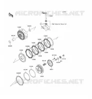 EMBRAYAGE pour Kawasaki KLX140L 2009