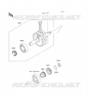 VILEBREQUIN pour Kawasaki KLX140L 2009