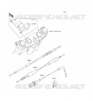 CABLES pour Kawasaki KLX140L 2009