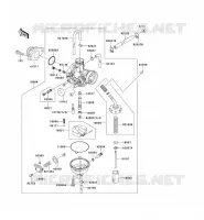 CARBURATEUR pour Kawasaki KLX140L 2009
