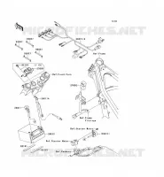 CHASSIS EQUIPMENT ELECTRIQUE pour Kawasaki KLX140L 2009
