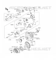 D&Eacute;MARREUR pour Kawasaki KLX140L 2009