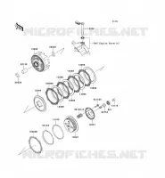 EMBRAYAGE pour Kawasaki KLX140L 2009