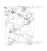 FILTRE A AIR pour Kawasaki KLX140L 2009