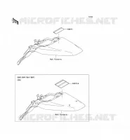 LABEL pour Kawasaki KLX140L 2009
