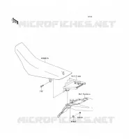 SELLE pour Kawasaki KLX140L 2009