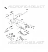 BRAS OSCILLANT pour Kawasaki KLX450R 2009