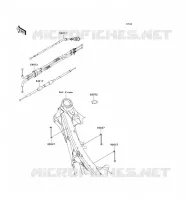 CABLES pour Kawasaki KLX450R 2009