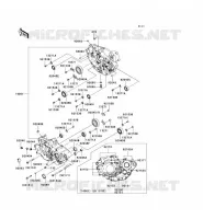 CARTER MOTEUR(S) pour Kawasaki KLX450R 2009