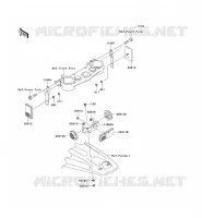 CATADIOPTRES(CN) pour Kawasaki KLX450R 2009