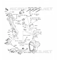 CHASSIS EQUIPMENT ELECTRIQUE pour Kawasaki KLX450R 2009